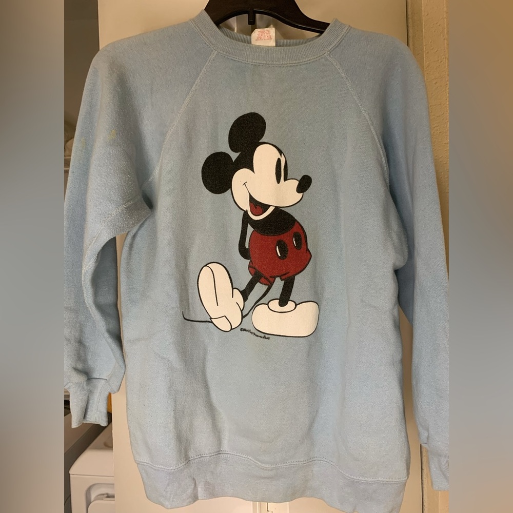 Vintage 80s Mickey Mouse Sweatshirt